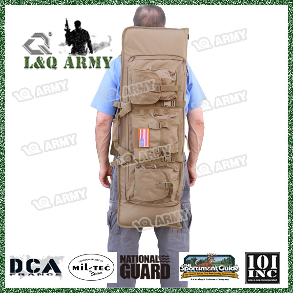 Deluxe Outdoor Duplex Military Rifle Mollis Gun Bag