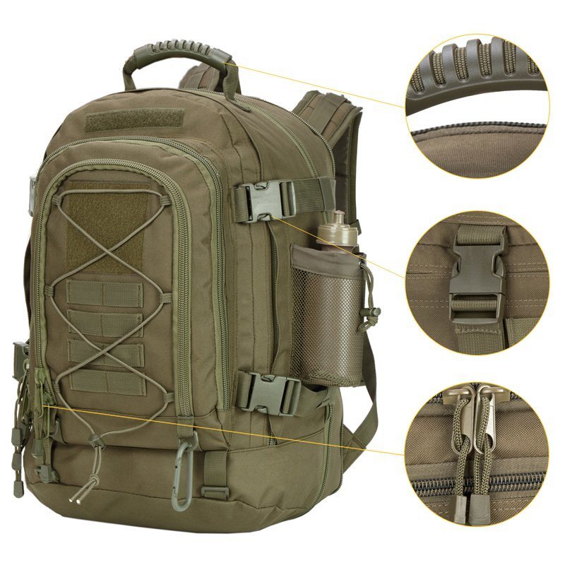 Tactical Hiking Expandable 39L-60L Backpack 