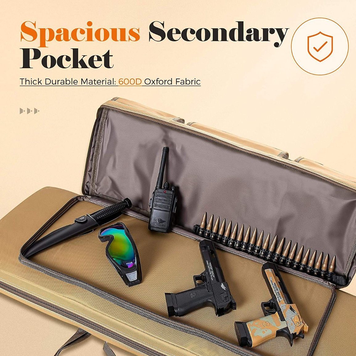 Multifunctional Capacitas Tactical Gun Bag Tote Backpack Gun Bag